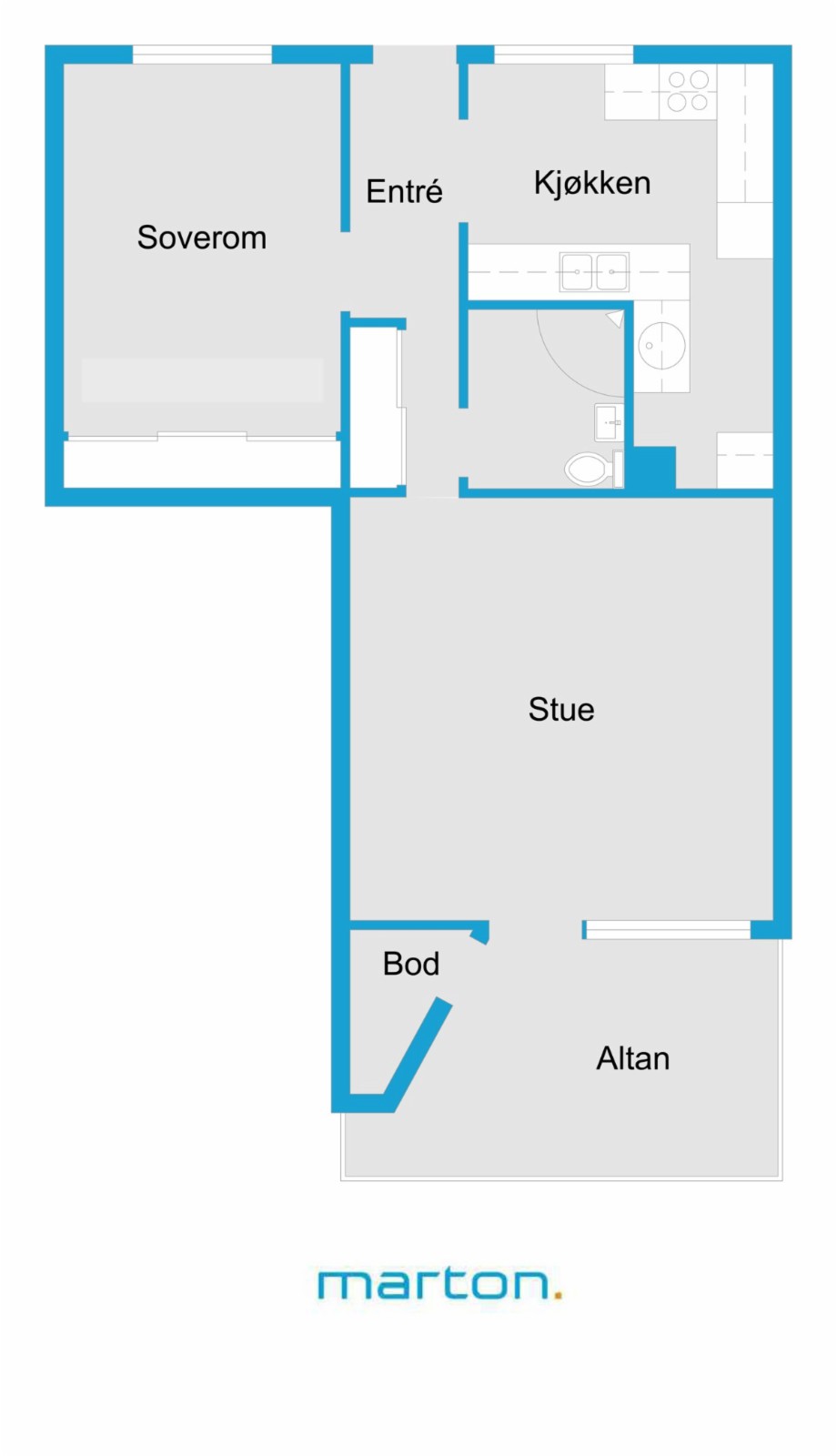Plantegning. Galleribilde