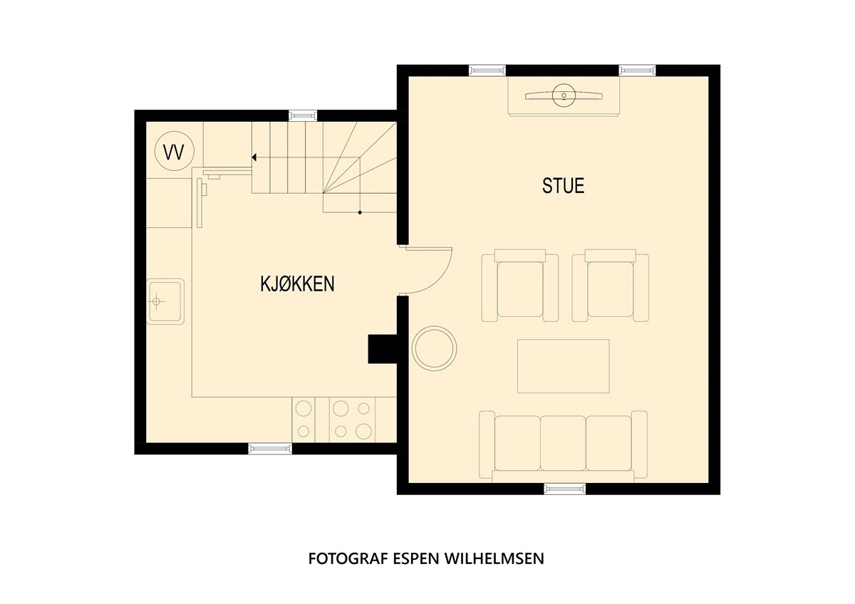 Underetasje Galleribilde