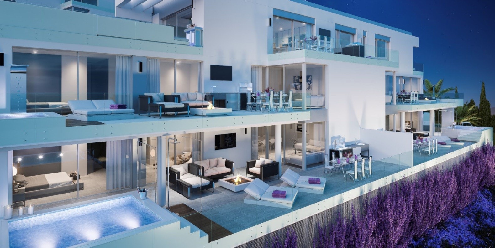 PRIVAT POOL PÅ TERRASSEN Galleribilde