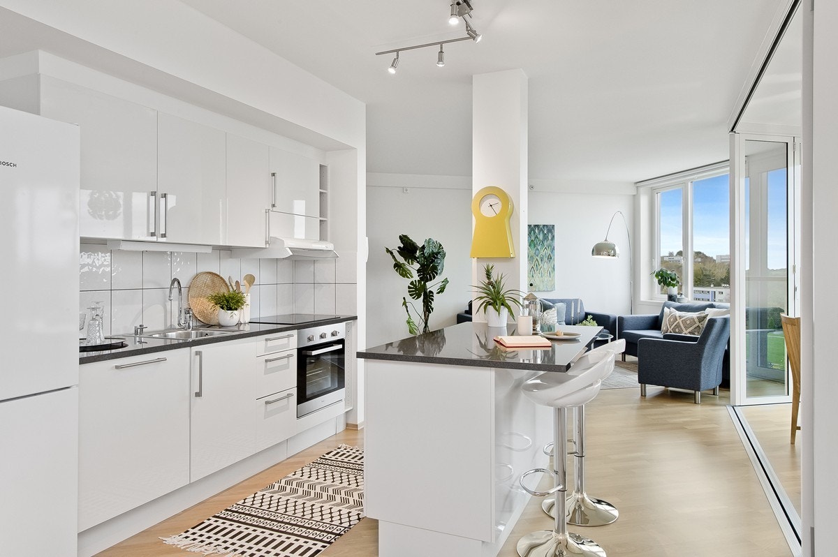 Kjøkken levert fra kvalitetsleverandøren HTH Galleribilde