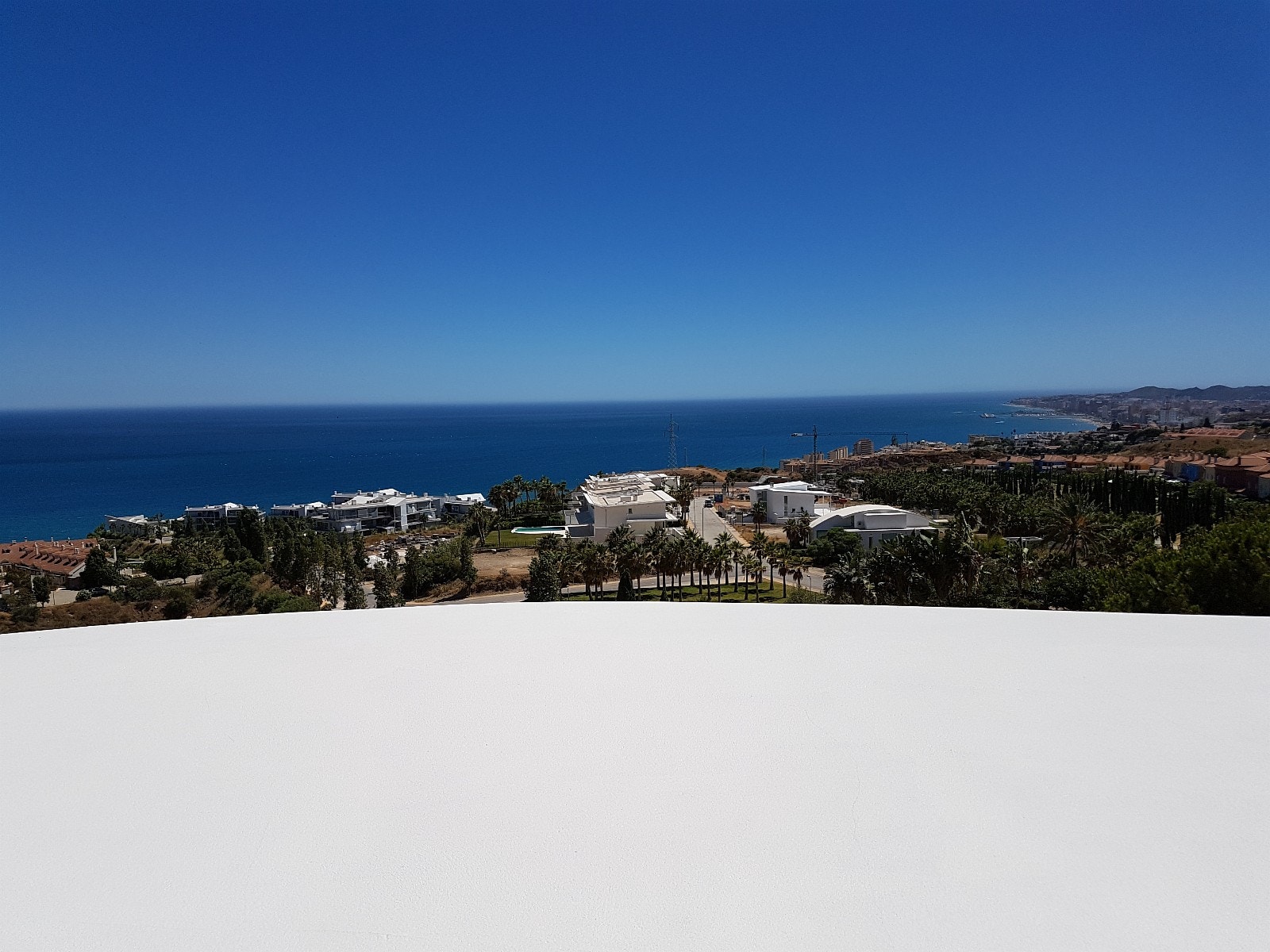 Utsiktpunkt fra en av byggene i prosjektet. Galleribilde