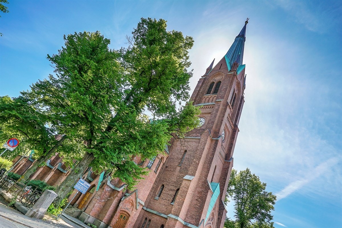 Områdebilde. Uranienborg kirke Galleribilde