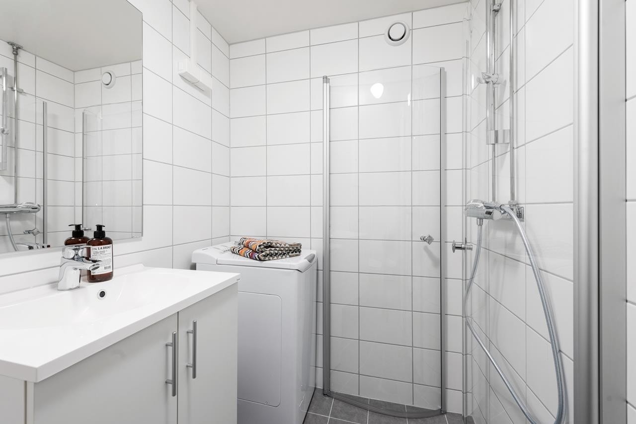 Helt nytt bad oppgradert i regi av borettslaget Galleribilde