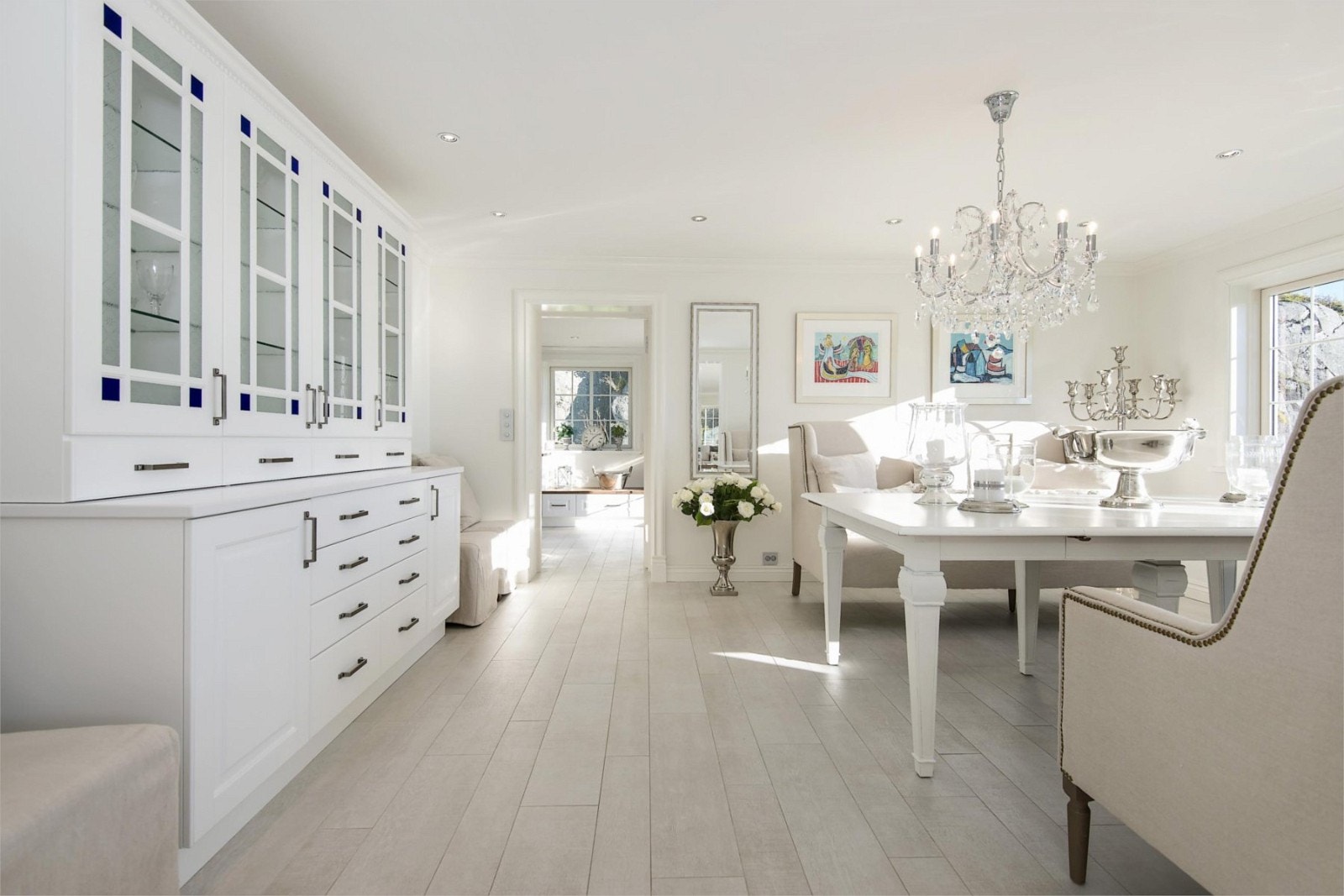 Fra spisestuen Galleribilde