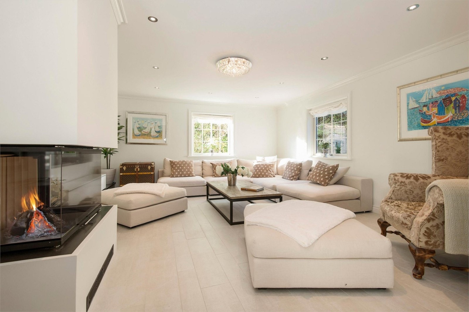 Fra TV-stuen i 1.etg. Galleribilde