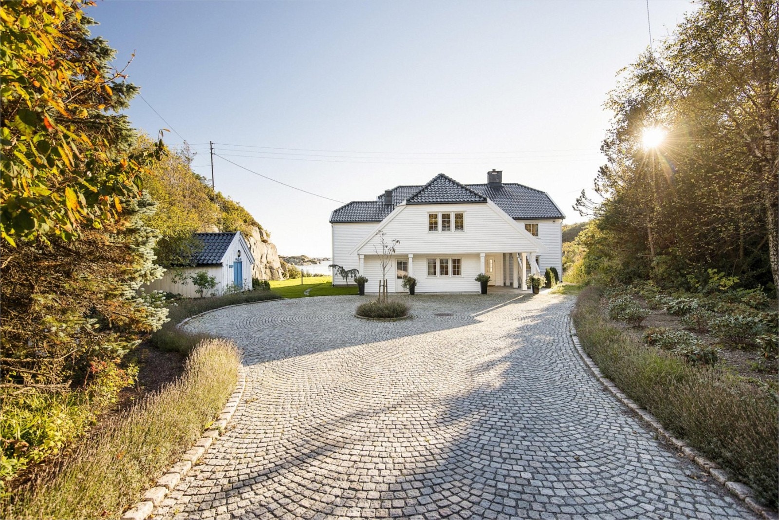 Fra boligens gårdsplass Galleribilde