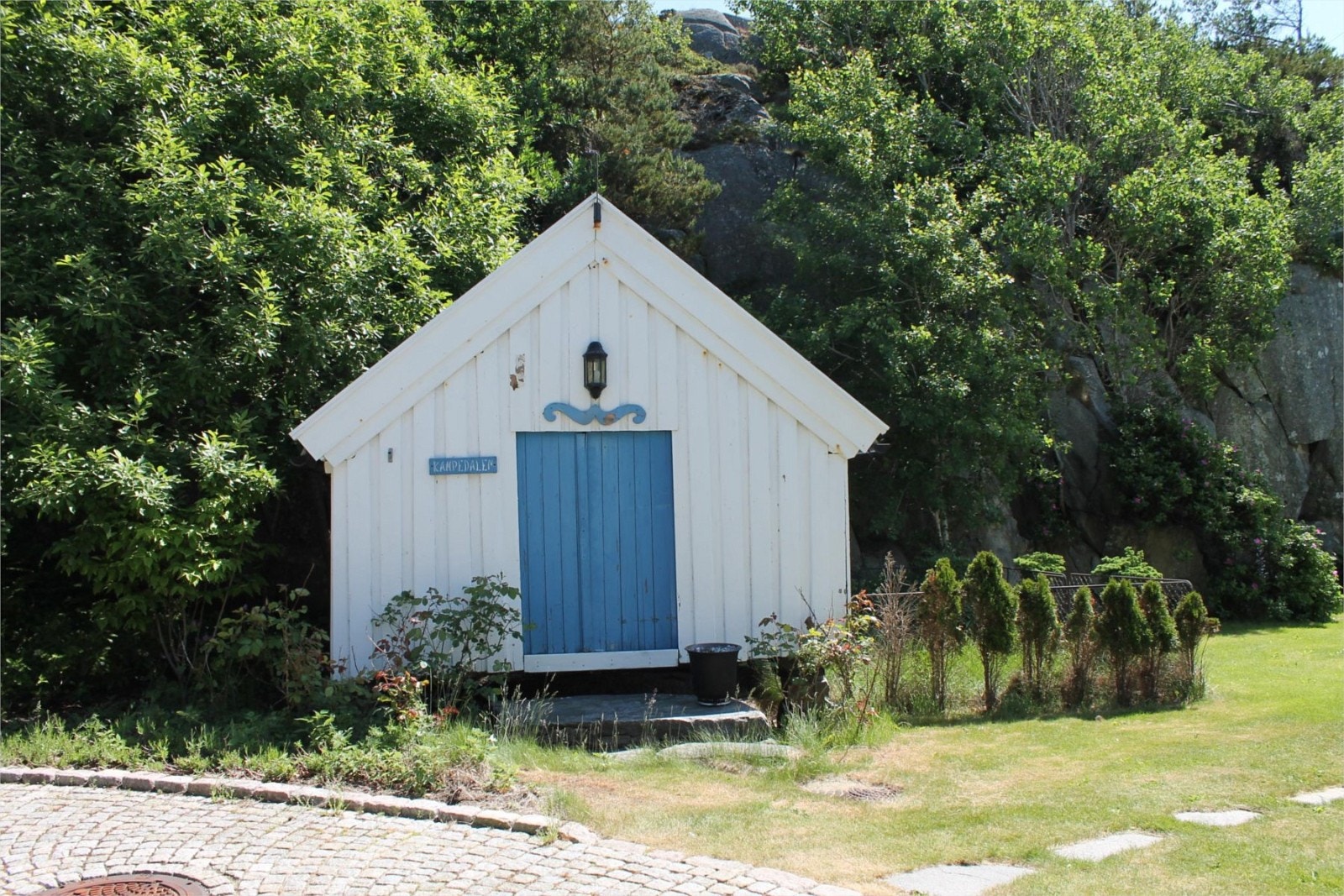 Fra stabburet på eiendommen Galleribilde