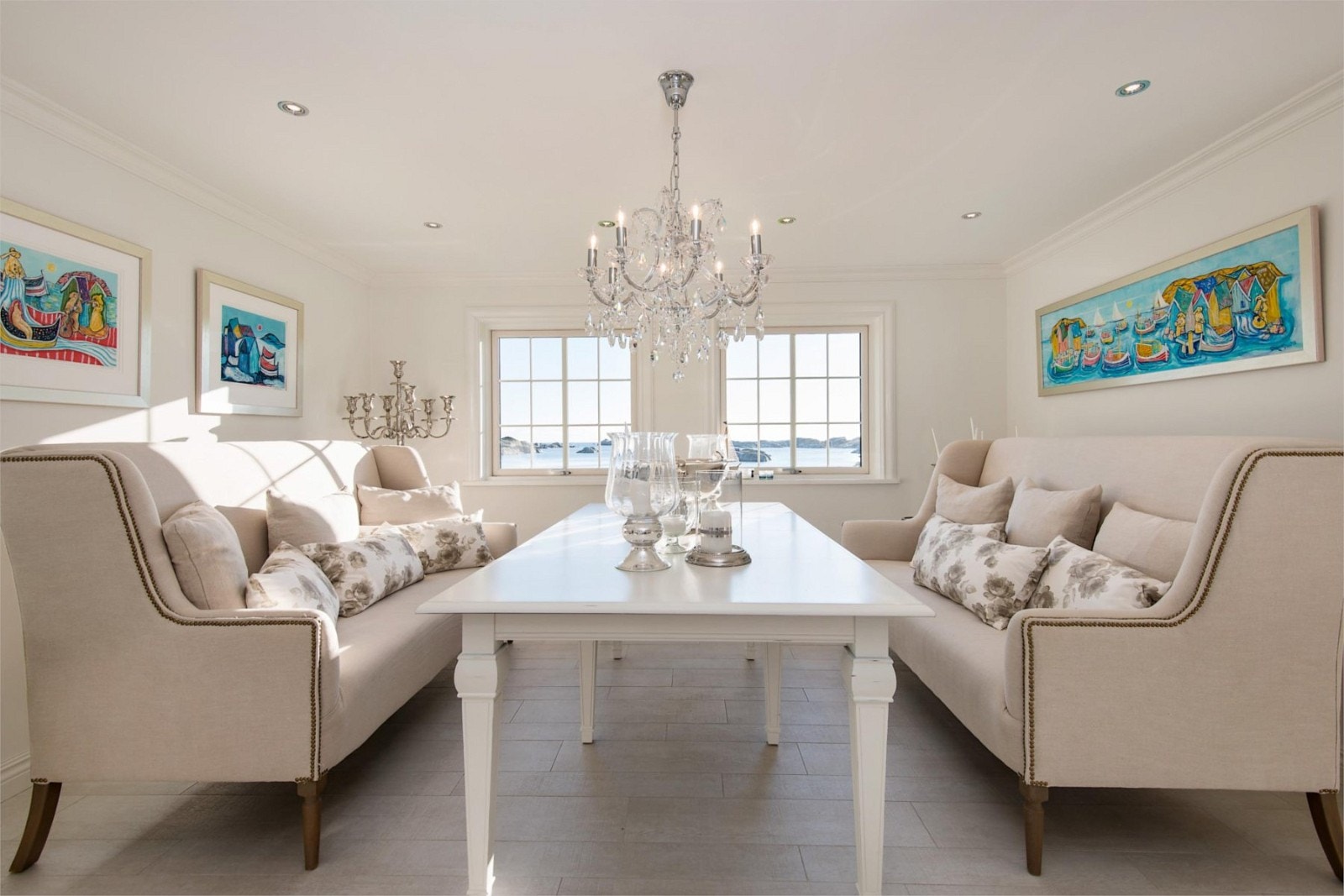 Fra spisestuen Galleribilde