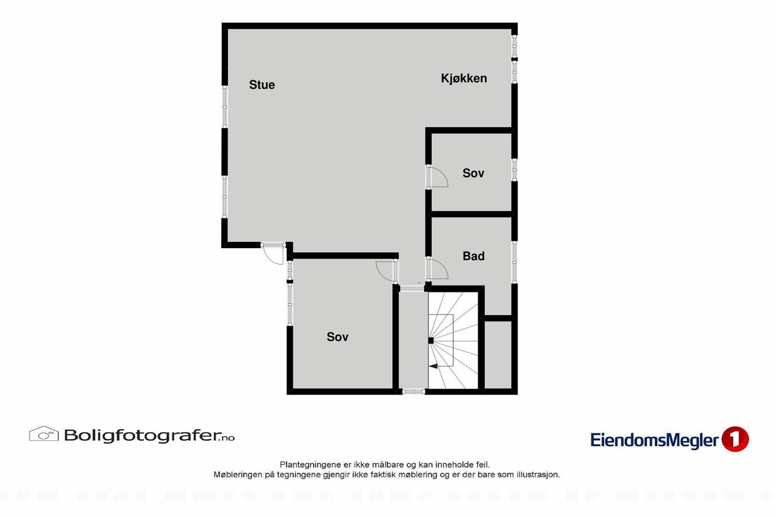Planløsning 2.etg Torvmoen 51 Galleribilde