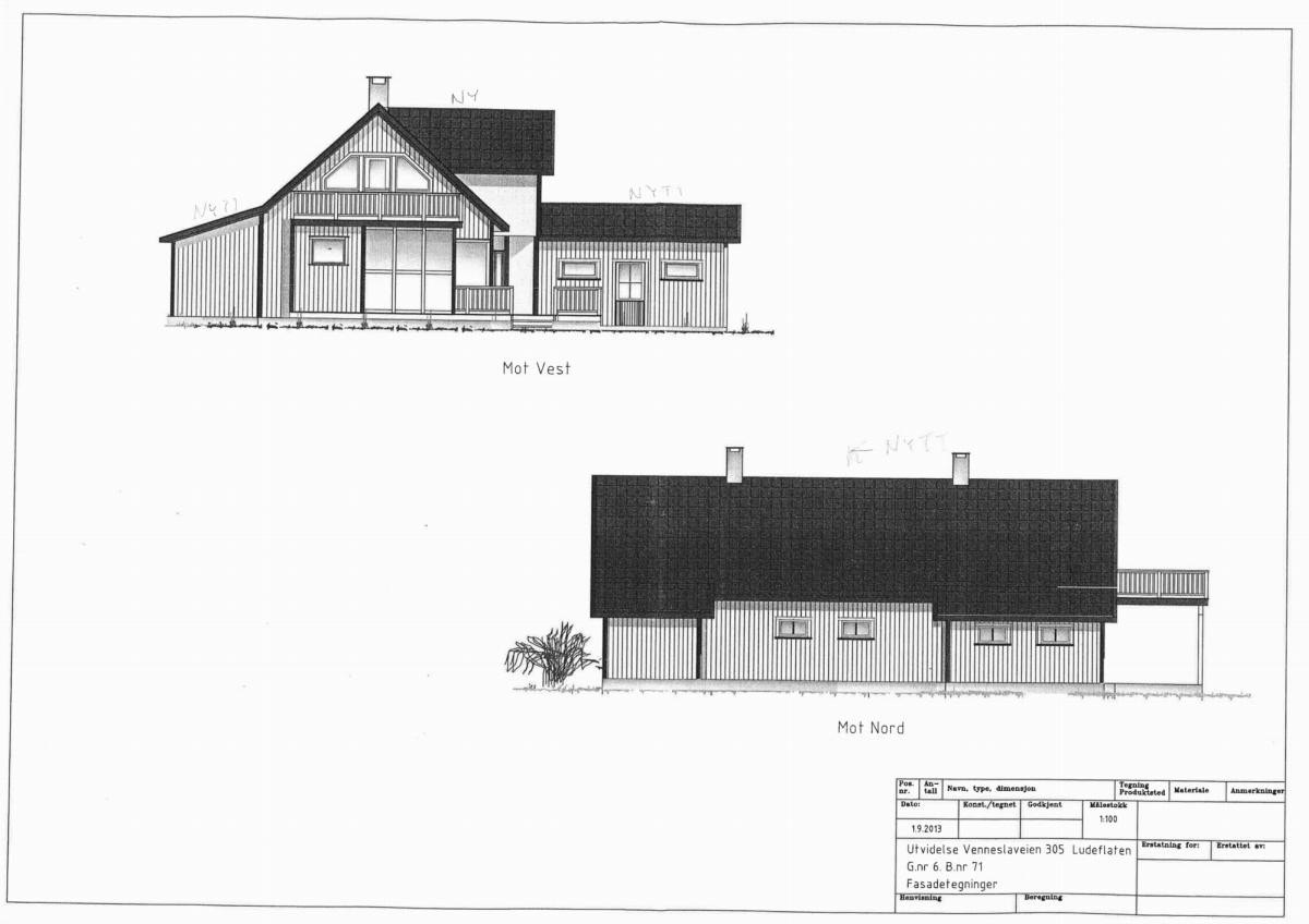 Fasadetegninger Galleribilde