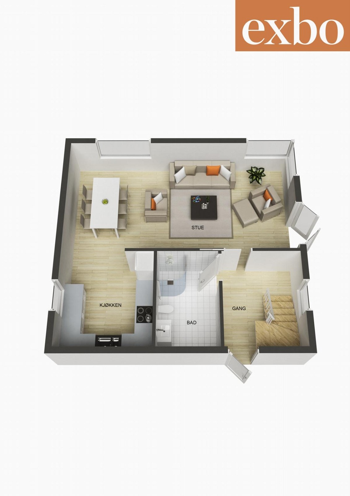 1.Etasje Galleribilde