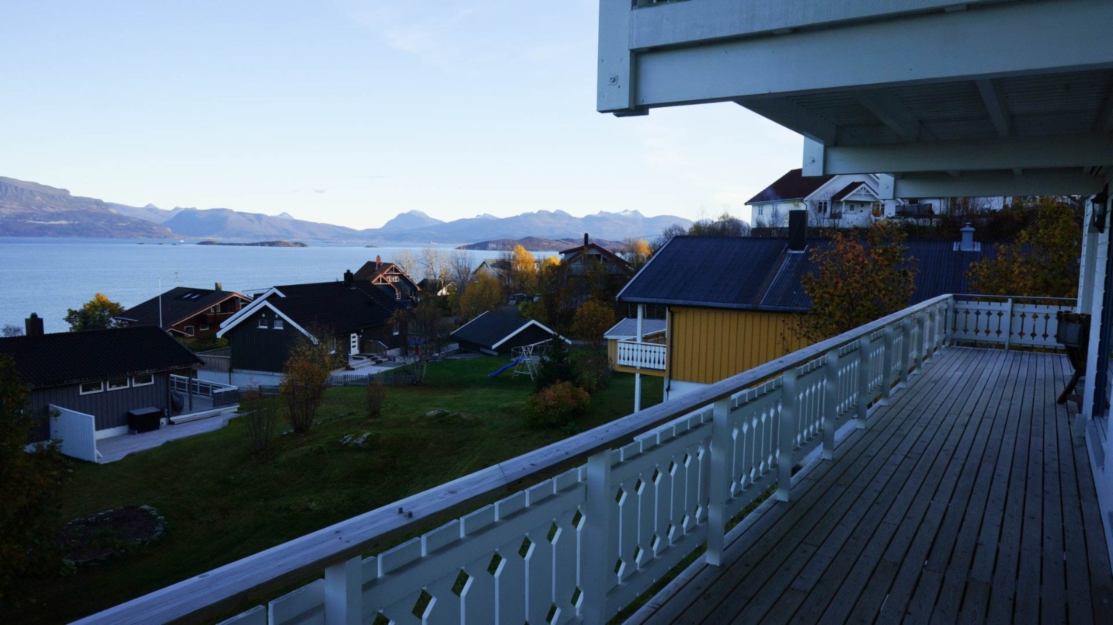 Utsikt fra veranda Galleribilde