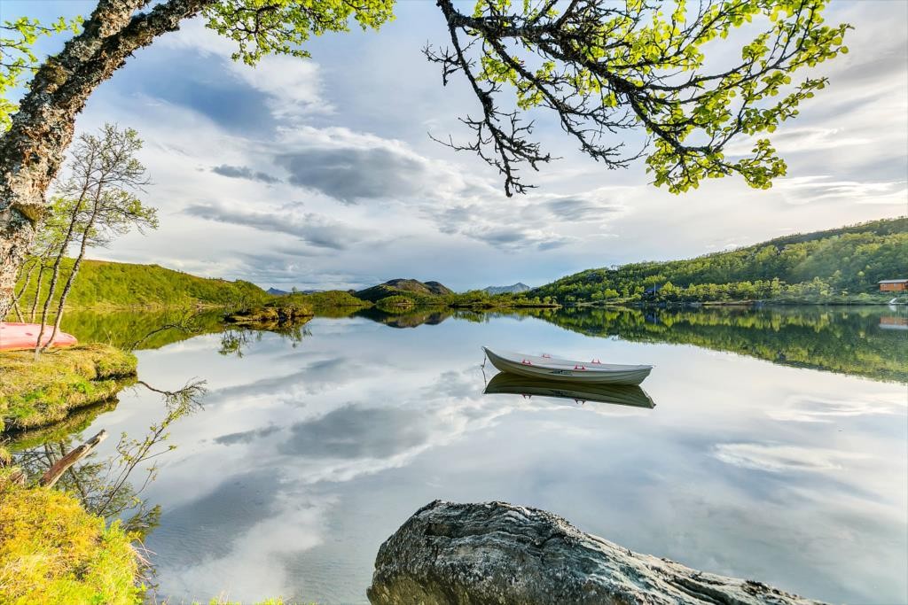 Meget flott fiskevann Galleribilde