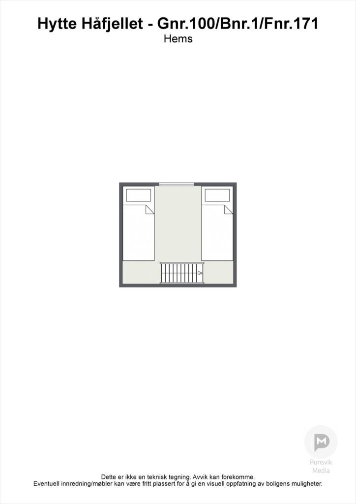 _Hytte Håfjellet - Gnr.100_Bnr1_Fnr171 - Hems - 2D Galleribilde