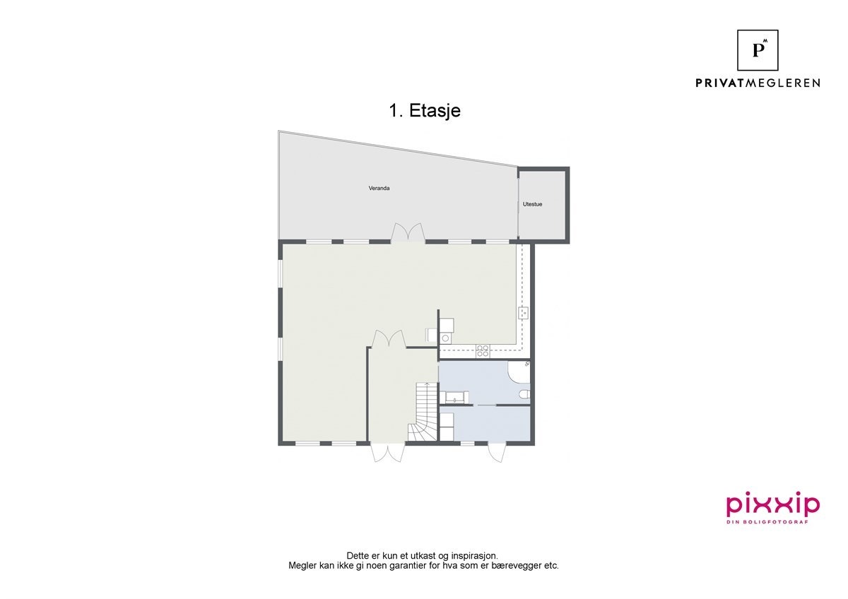 2D skisse Galleribilde