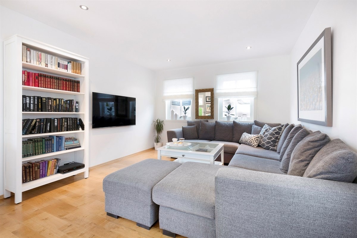 del av stue - tv salong Galleribilde