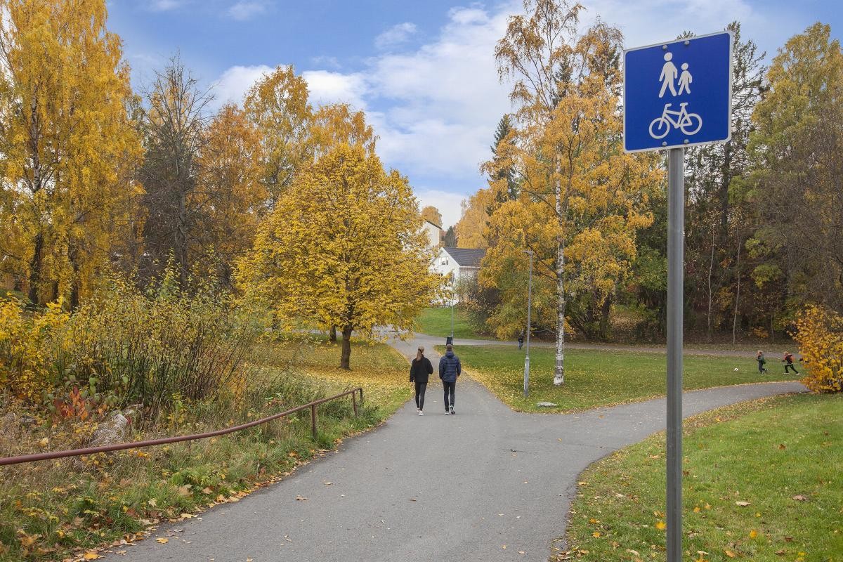 Flott beliggenhet med turmuligheter rett utenfor døren. Galleribilde