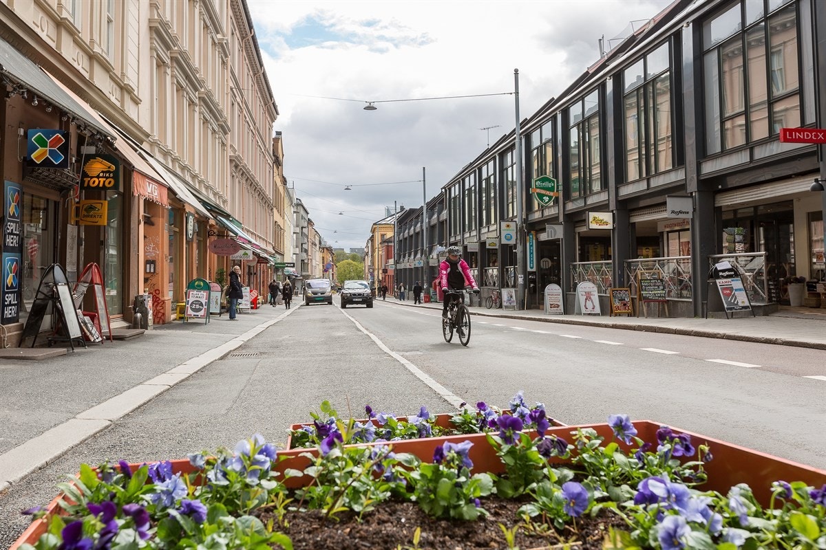 Markveien. Galleribilde