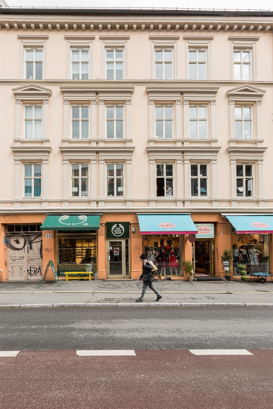 Fasade Markveien 38. Galleribilde