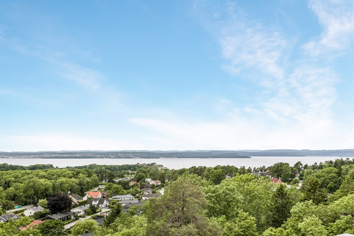 Dette er en av de flotteste utsiktene i Moss. Galleribilde