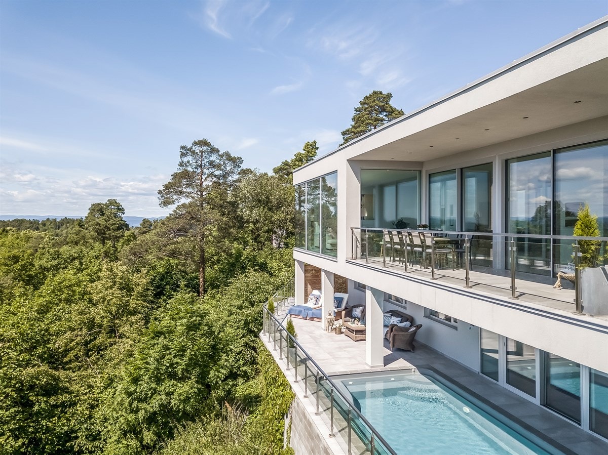 Huset er oppført i 2014/2015. Galleribilde