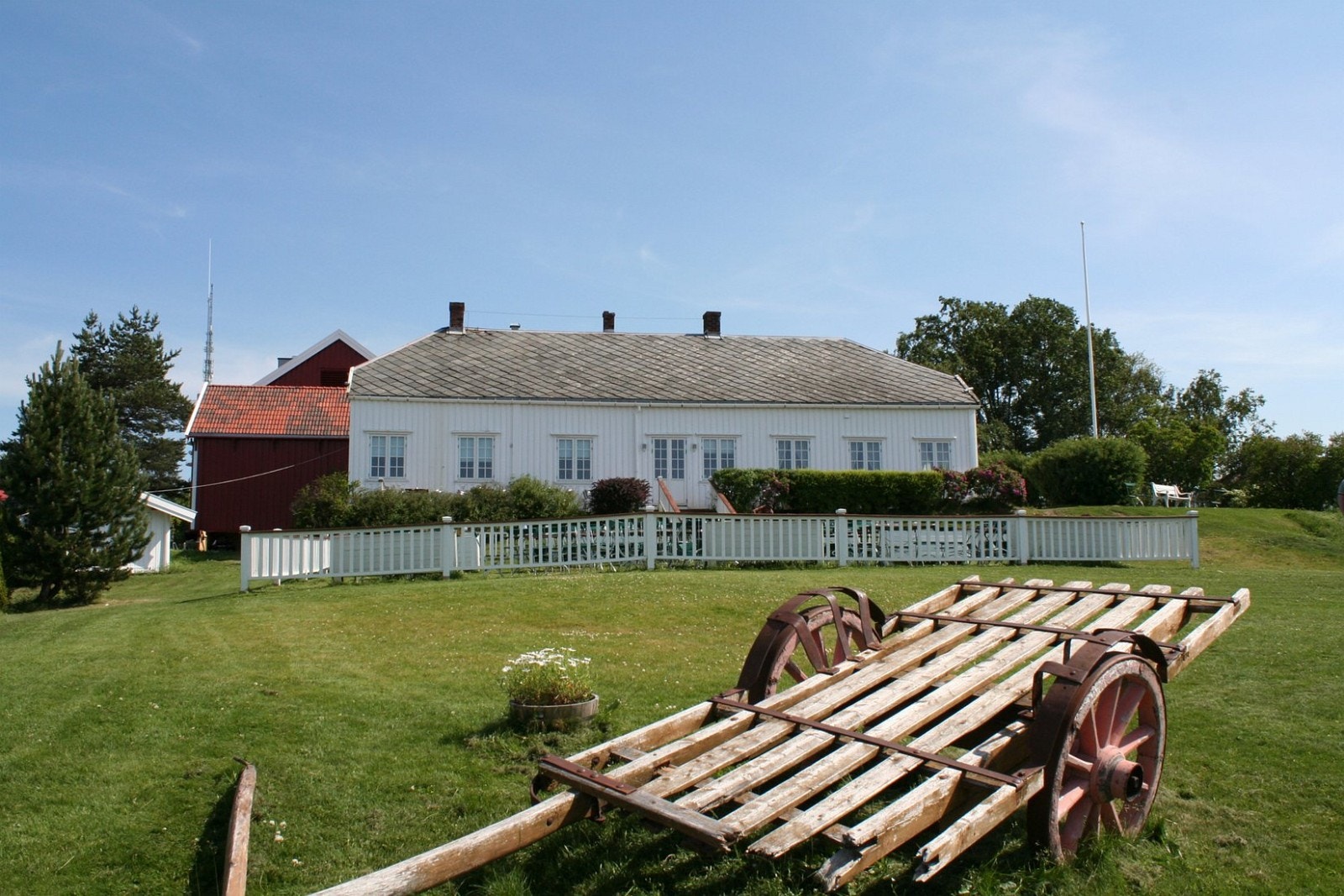 Kvilhaugen Gård, serveringssted - panoramautsikt over Trondheim. 2 minutter gangavstand. Galleribilde