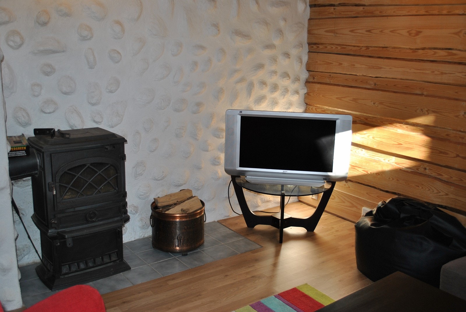 Stue med peis Galleribilde