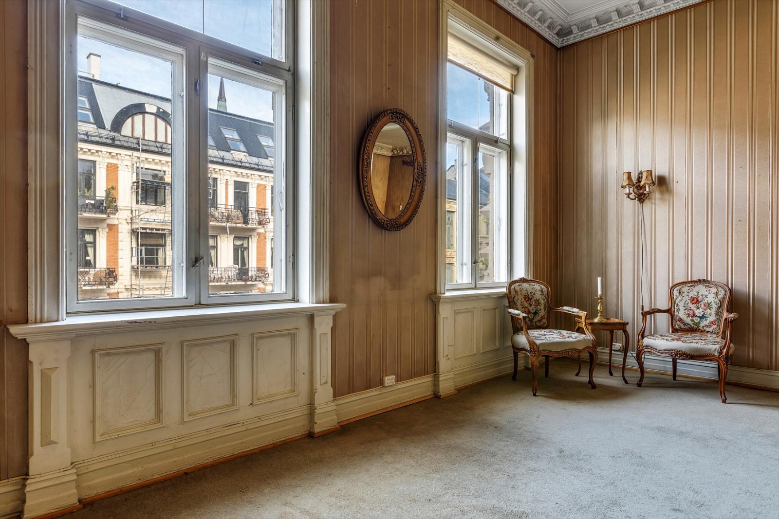 En fantastisk leilighet med gamle detaljer, som du sjeldent finner i denne tiden Galleribilde