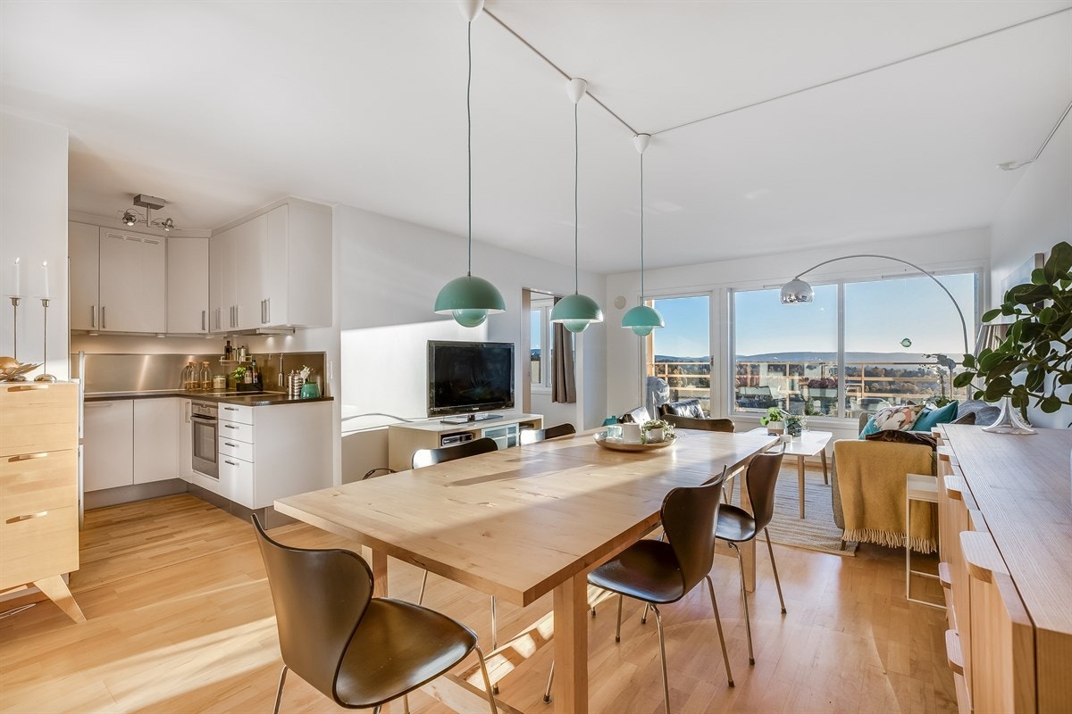 Stue/kjøkken Galleribilde