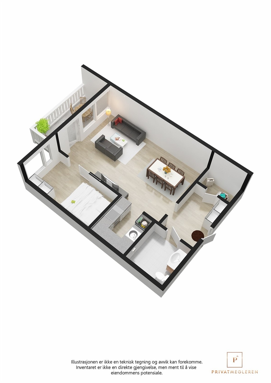 Planskisse Galleribilde