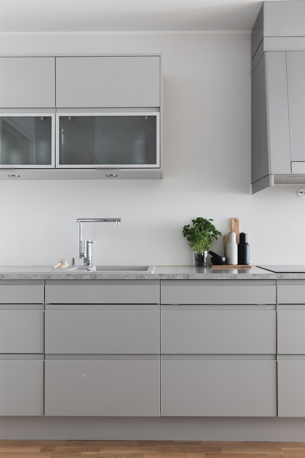 Kjøkkenet er meget påkostet utover standard, med en moderne og tidsriktig utforming. Galleribilde