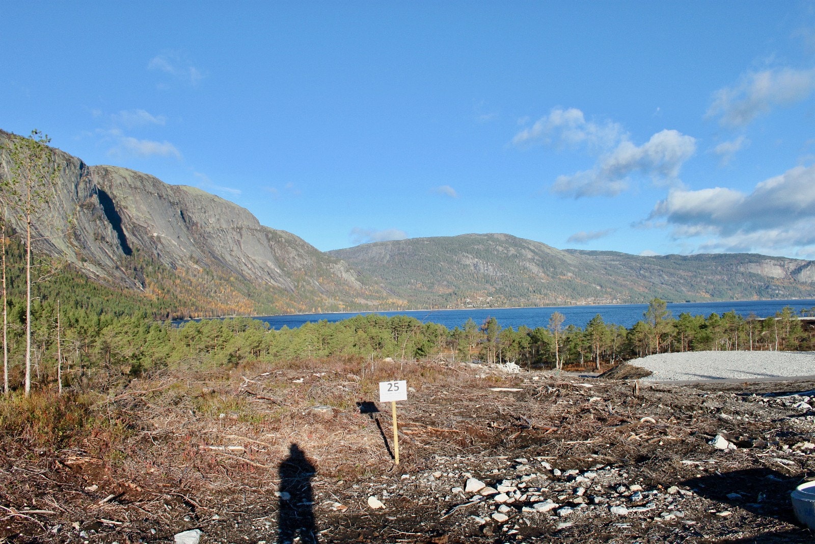 Oversiktsbilde mot nord/Fjone Galleribilde