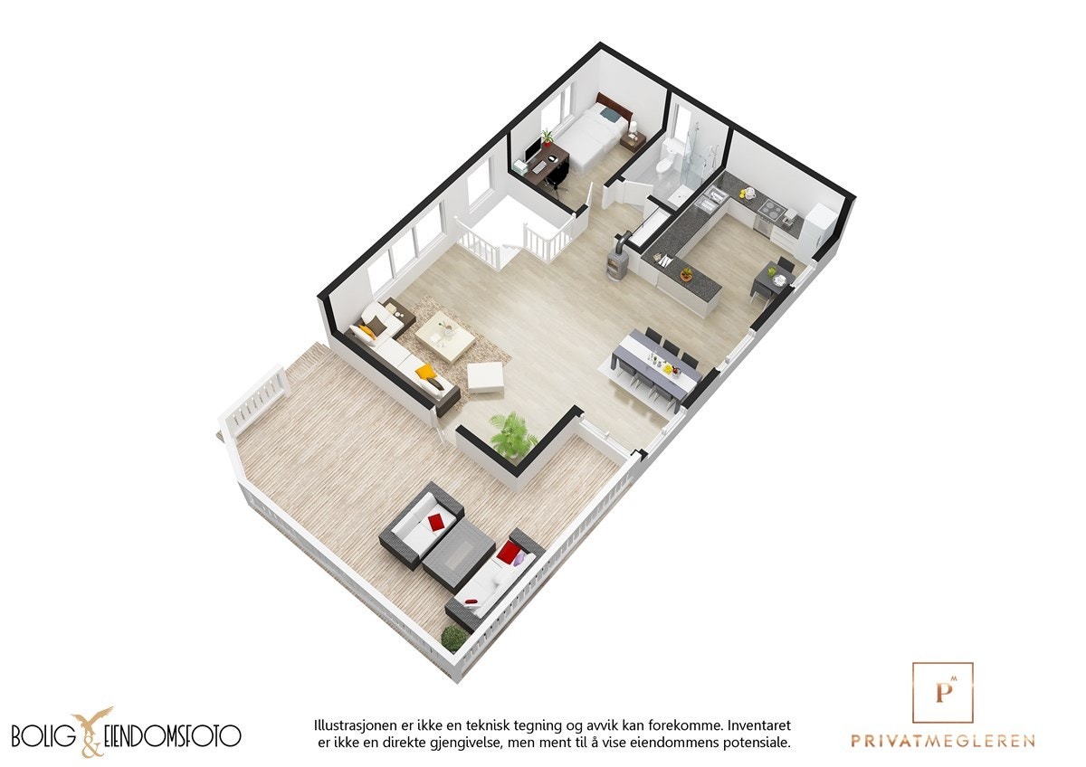 Planskisse 1.etasje. Galleribilde