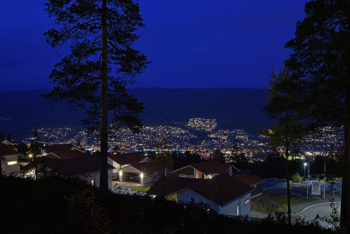 Utsikt kveld Galleribilde