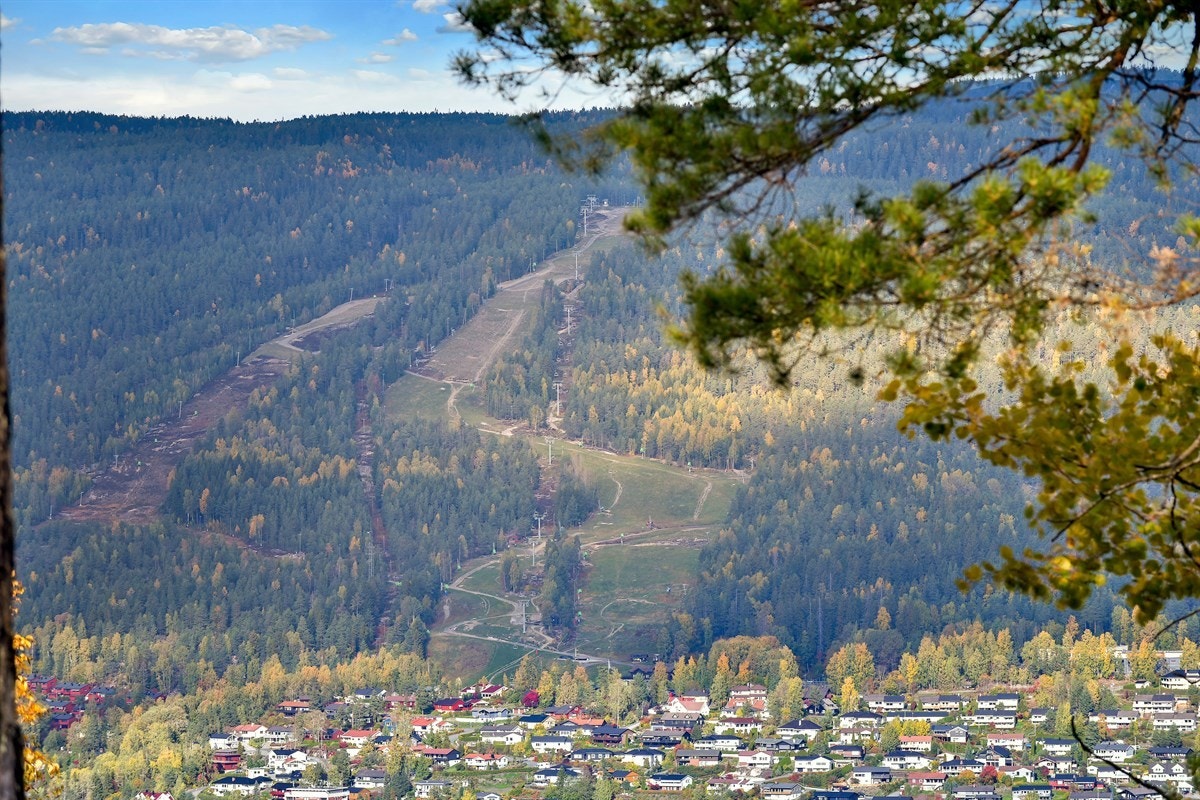 Flott utsikt fra boligen. Galleribilde