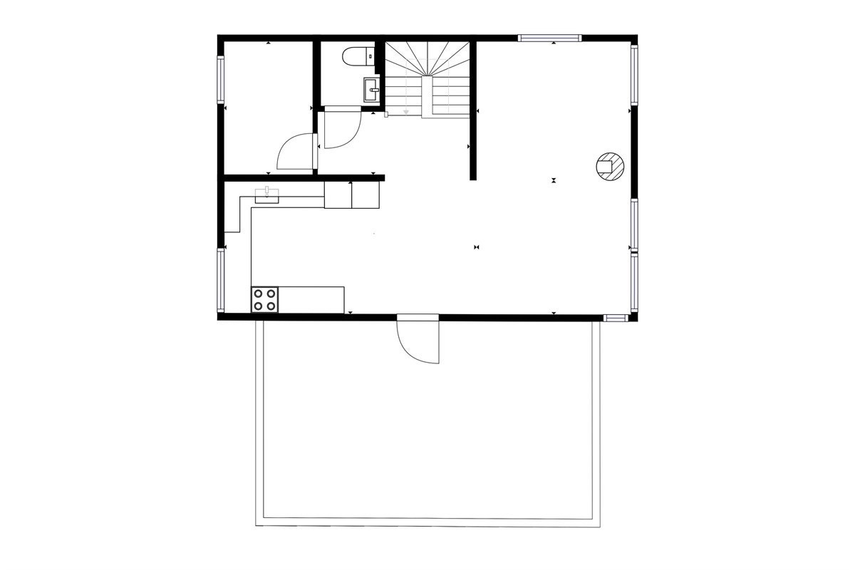 Plantegning 2. Etasje. Galleribilde