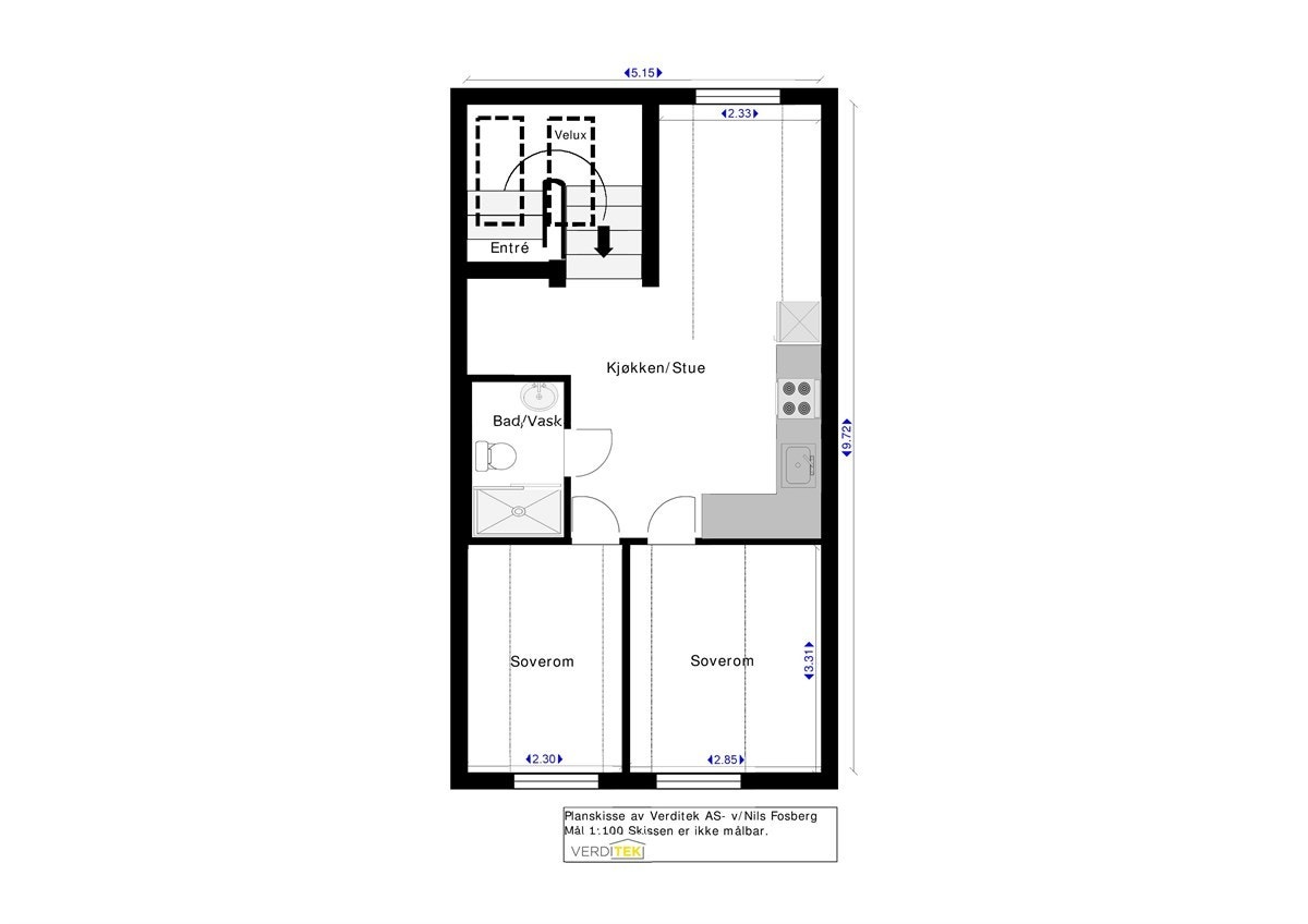 Plantegning. Galleribilde