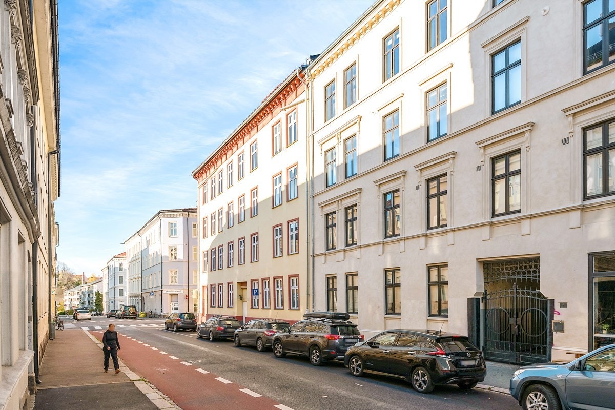 Gatemiljø. Galleribilde