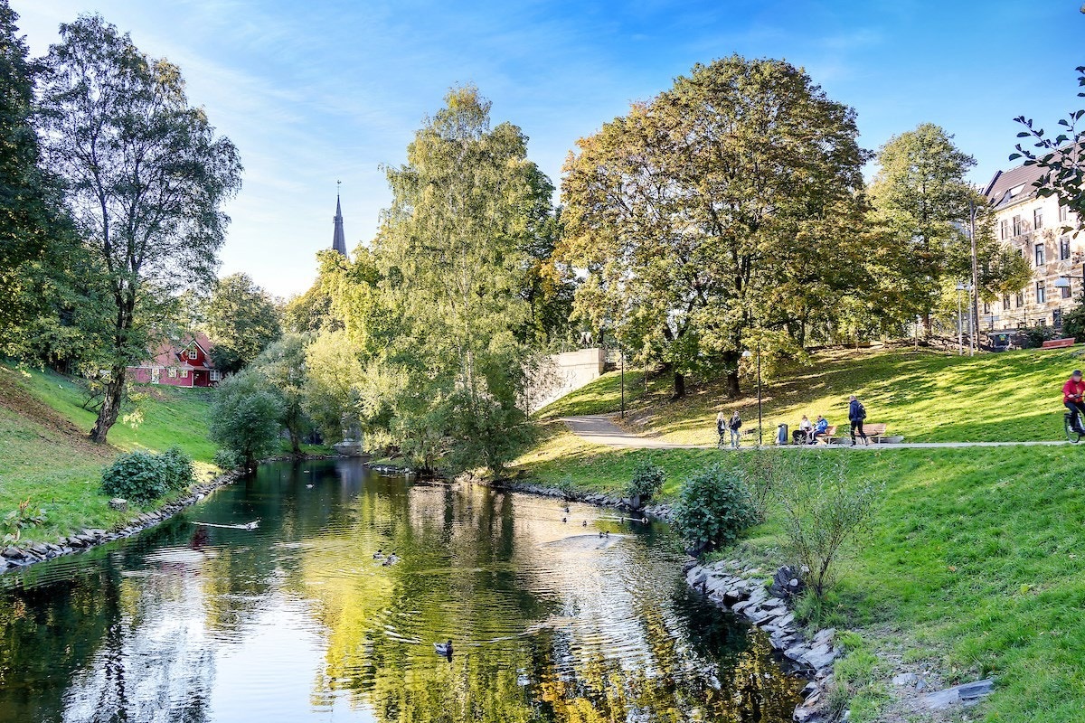 Fine tur- og rekreasjonsmuligheter langs Akerselva Galleribilde