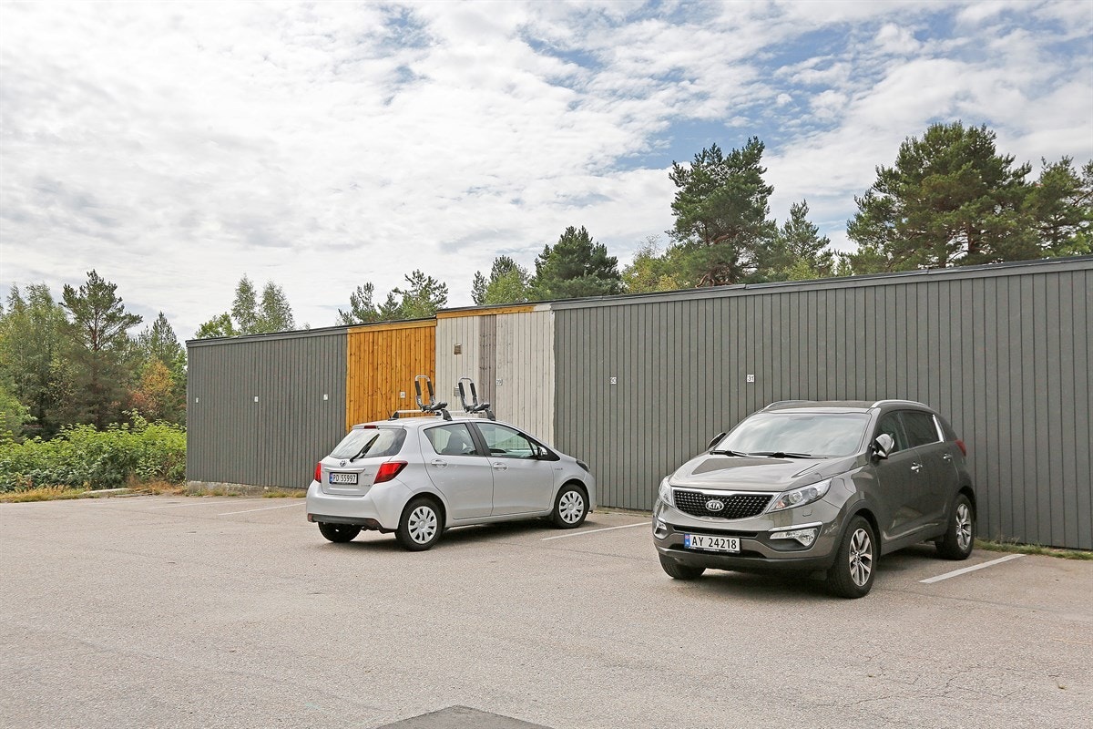 Parkeringsområde Galleribilde