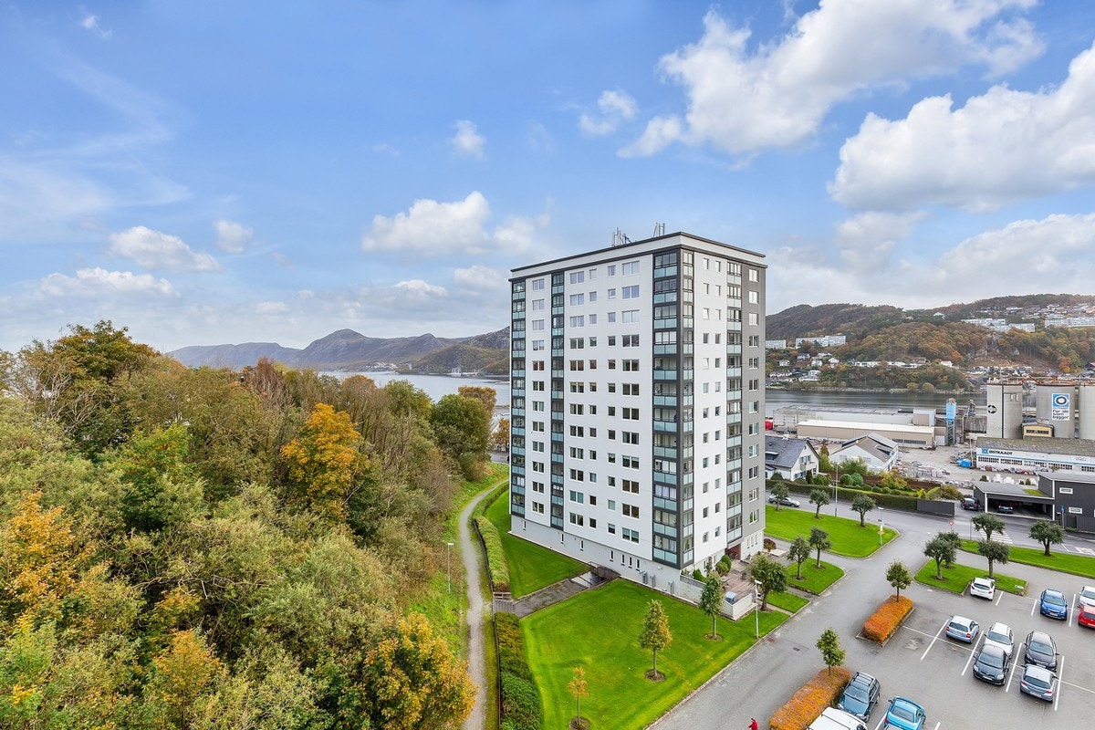 Nabolag - gode parkeringsmuligheter like utenfor blokken Galleribilde