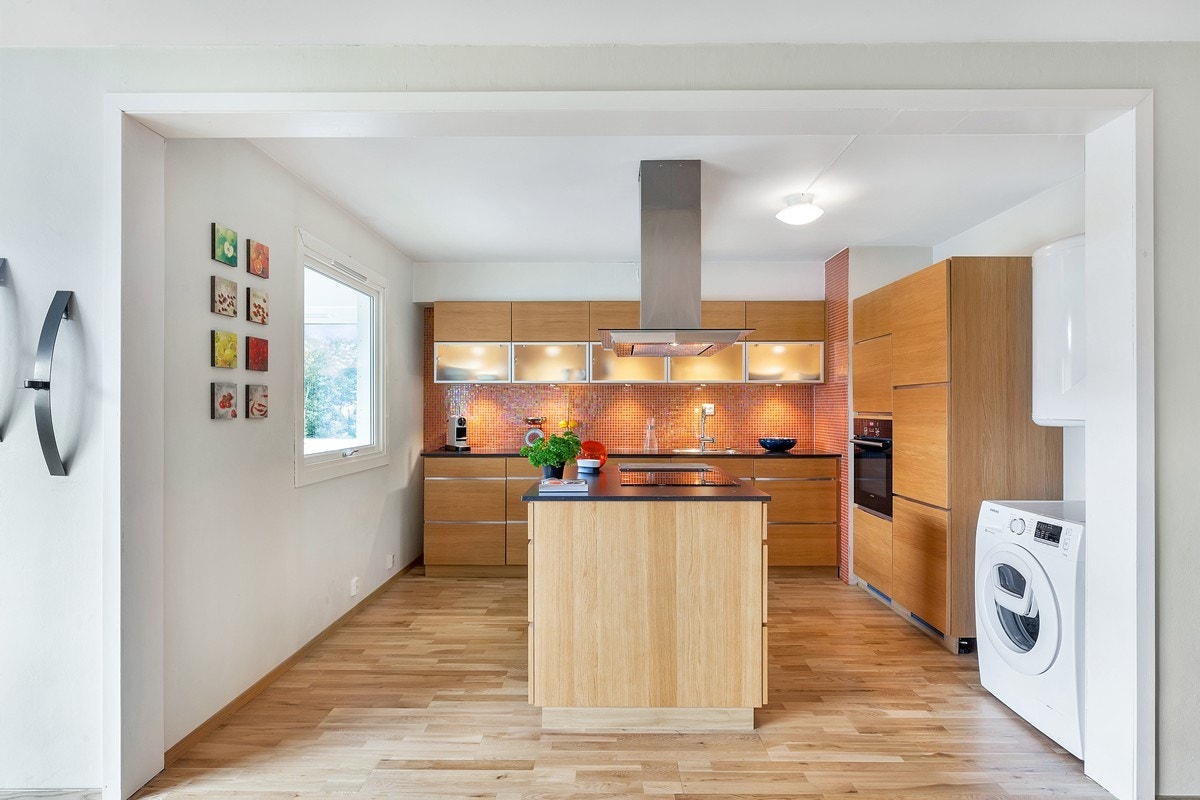 Lekkert kjøkken fra Kvik nytt i 2013 Galleribilde