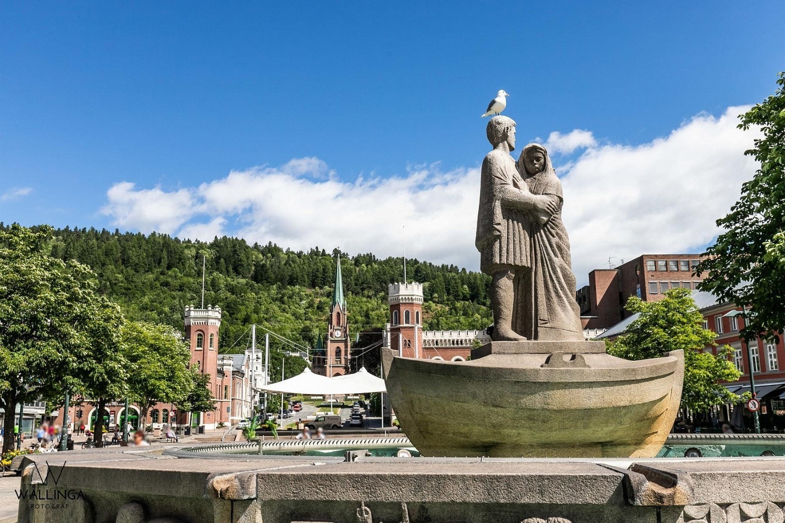 Bragernes torg Galleribilde