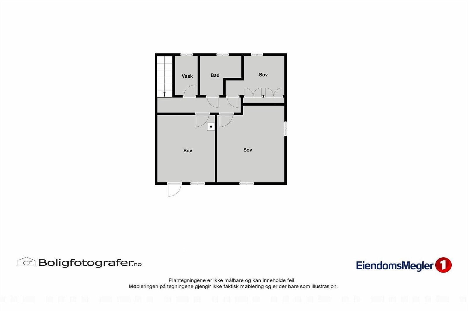 Plantegning 2.etg. Galleribilde