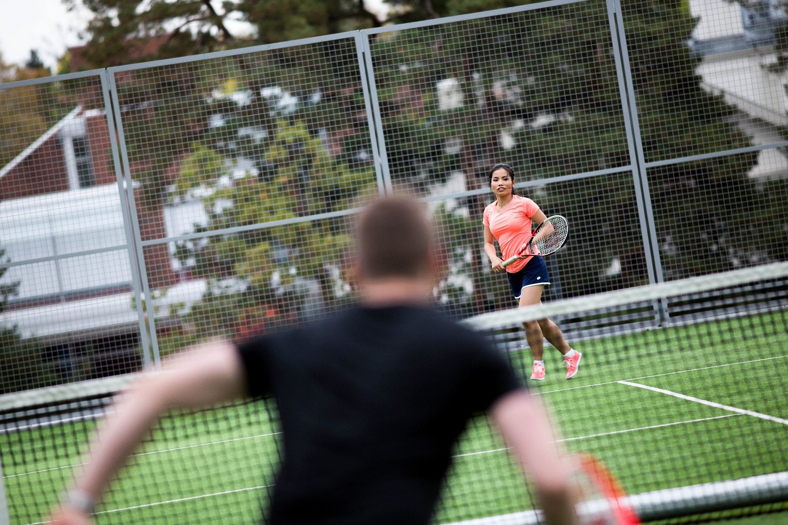 tennisbaner på området Galleribilde