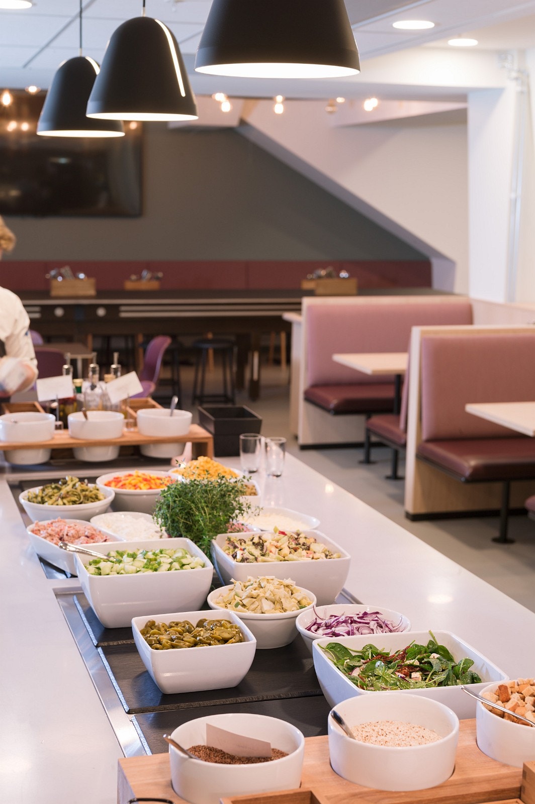 Bedriftsrestaurant drevet av de 3 stuer Galleribilde