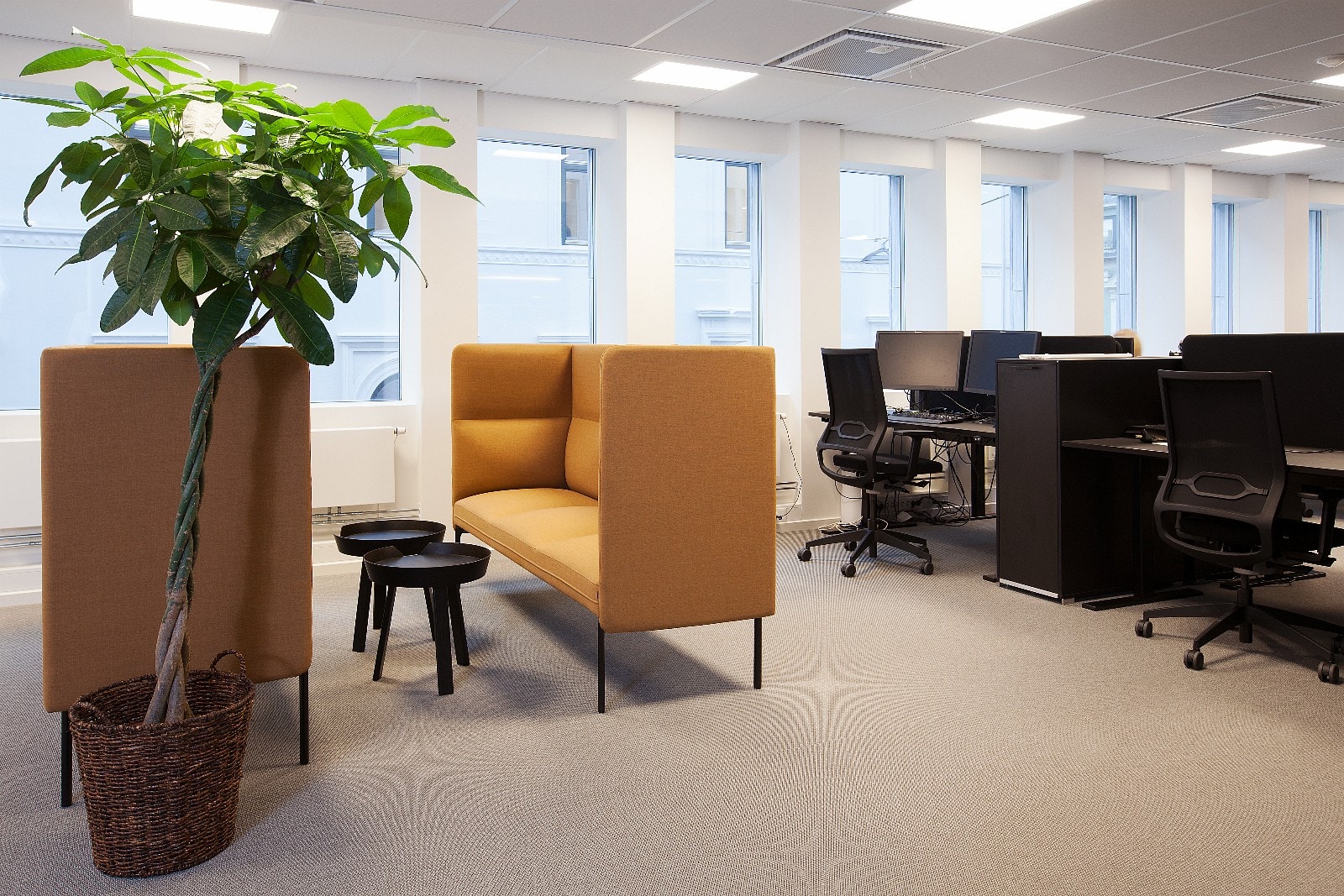 Referanselokaler åpne arbeidsplasser Galleribilde