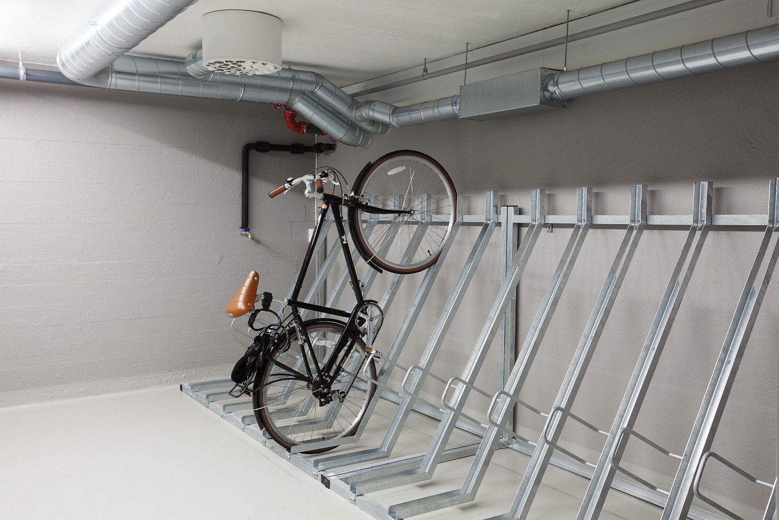 Sykkelparkering Galleribilde