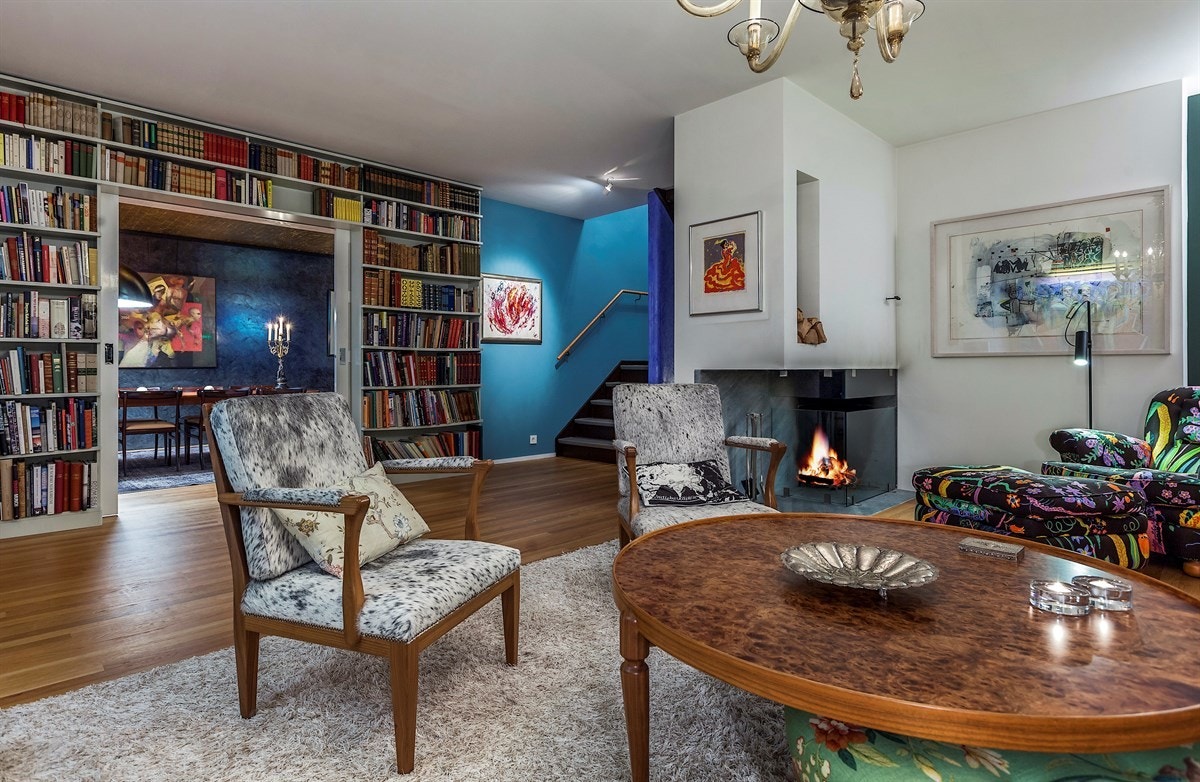 Stuen og spisestuen ligger i rekke. Galleribilde