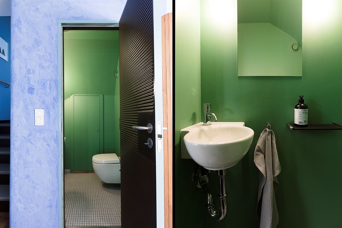 Gjestetoalett i 1. etasje. Galleribilde